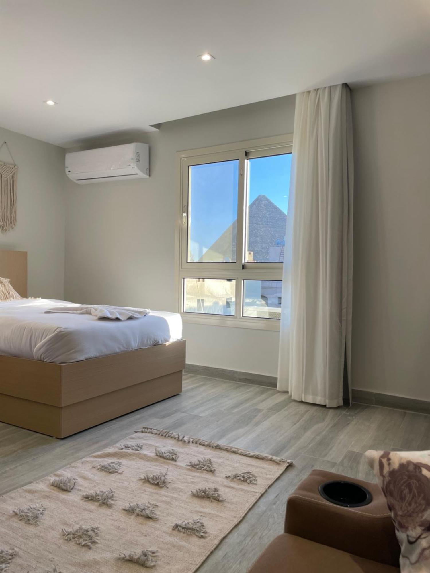 Diyar Pyramids Inn Kafret el-Gabal Exteriör bild