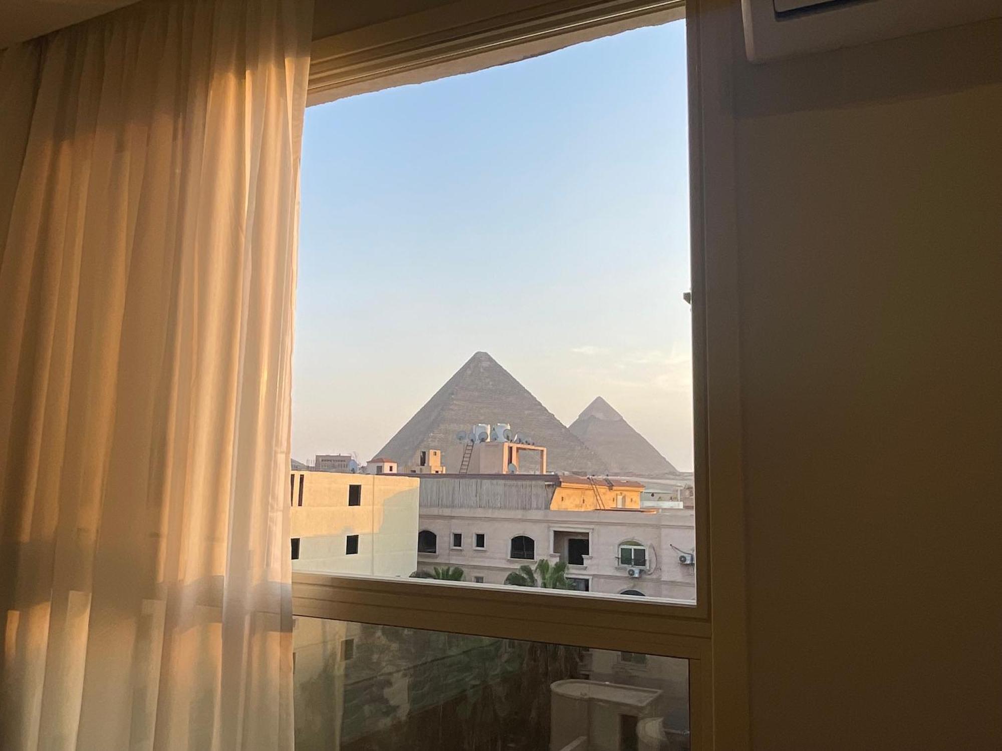 Diyar Pyramids Inn Kafret el-Gabal Exteriör bild